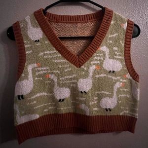 Cider crop goose vest